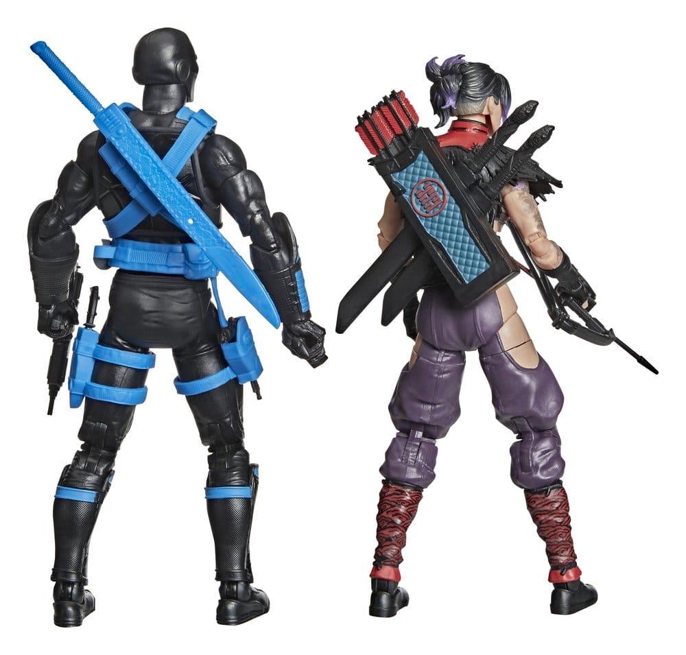 G.I. Joe Classified Series pack 2 figurines Snake Eyes & Kim "Jinx" Arashikage 15 cm