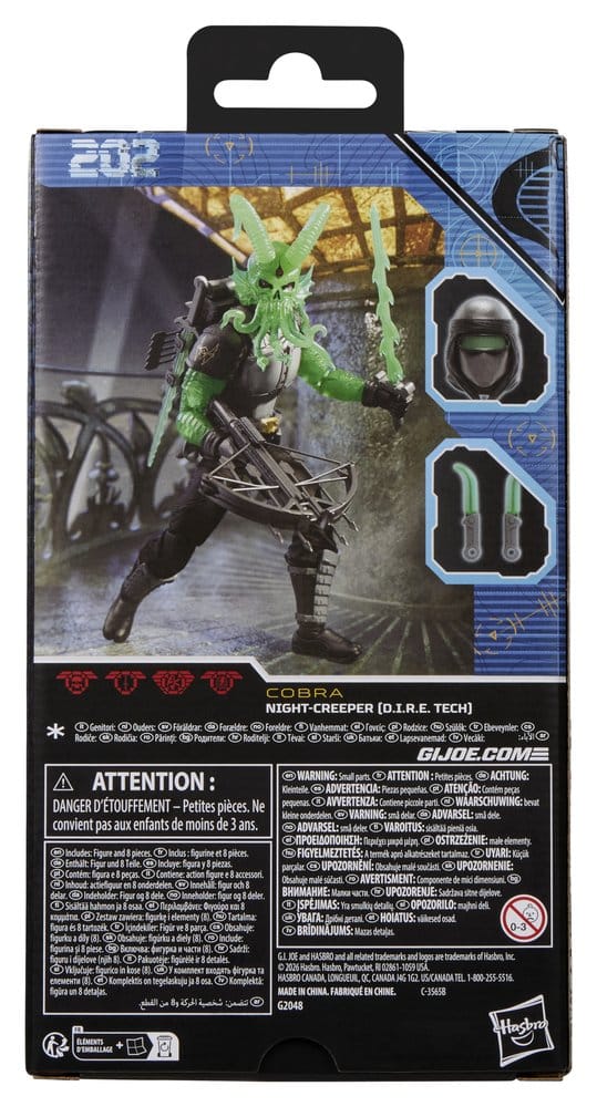 G.I. Joe Classified Series figurine #202 Night-Creeper (D.I.R.E. Tech) 15 cm