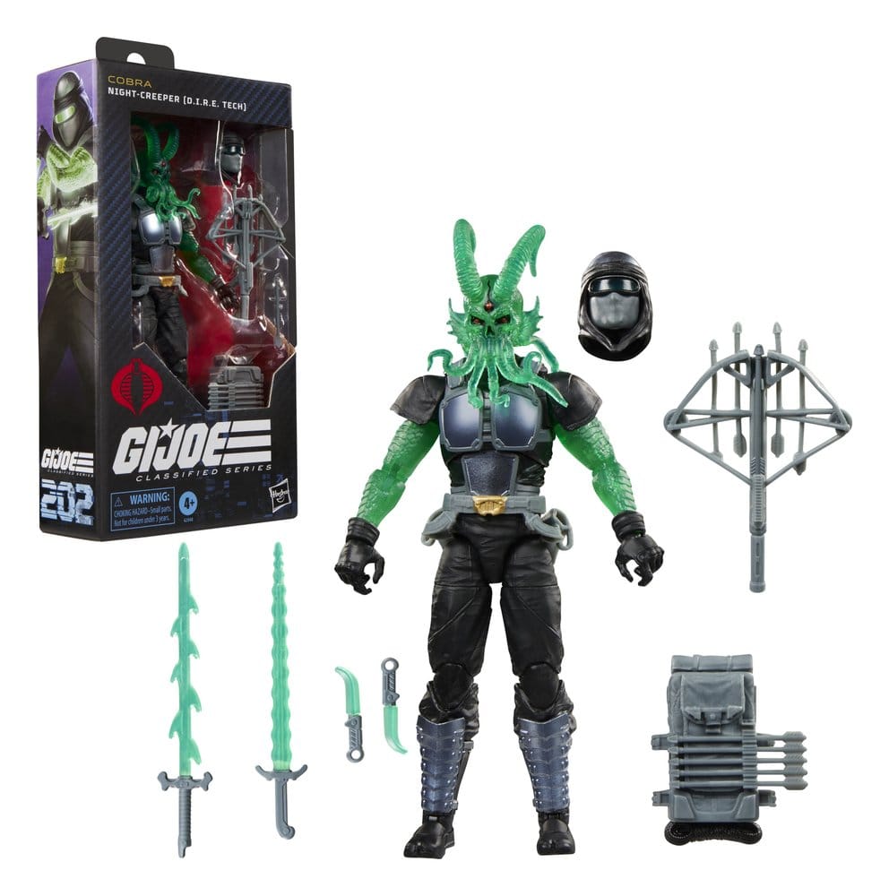 G.I. Joe Classified Series figurine #202 Night-Creeper (D.I.R.E. Tech) 15 cm