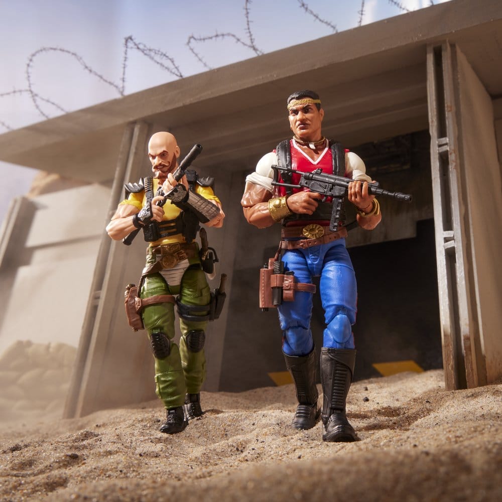 G.I. Joe Classified Series pack 2 figurines #193 David "Red Dog" Taputapu & Varujan "Taurus" Ayvazyan 15 cm