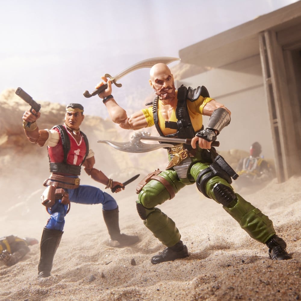 G.I. Joe Classified Series pack 2 figurines #193 David "Red Dog" Taputapu & Varujan "Taurus" Ayvazyan 15 cm