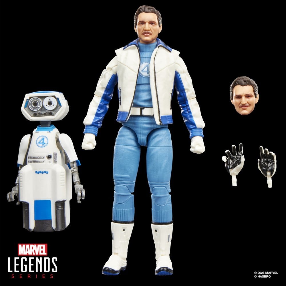 Avengers: Doomsday Marvel Legends pack 2 figurines Mister Fantastic & Marvel's H.E.R.B.I.E. 15 cm