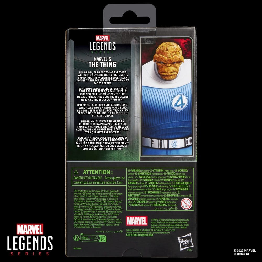 Avengers: Doomsday Marvel Legends figurine Marvel's The Thing 15 cm