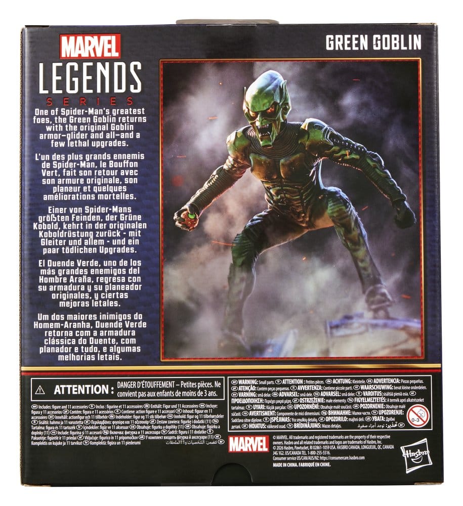 Spider-Man: No Way Home Marvel Legends figurine Green Goblin 15 cm