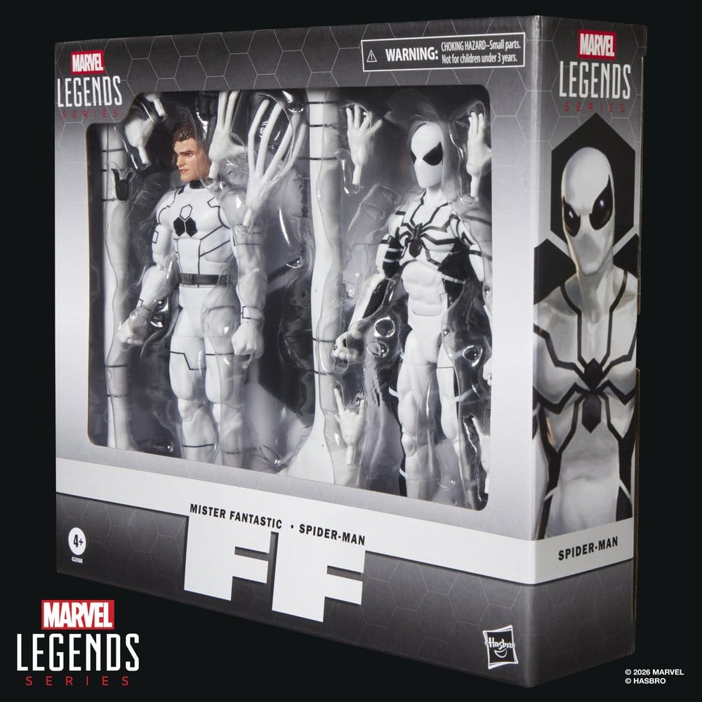 Future Foundation Marvel Legends pack 2 figurines Mister Fantastic & Spider-Man 15 cm