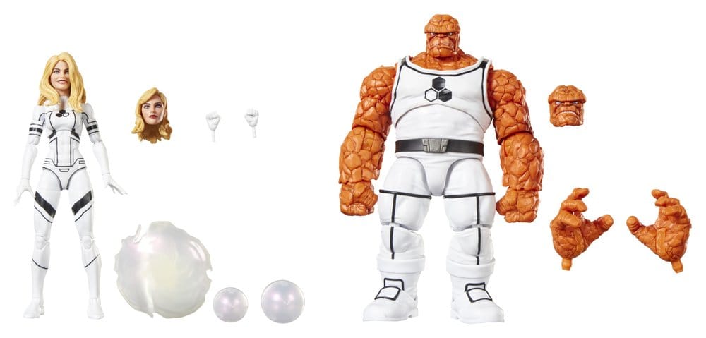 Future Foundation Marvel Legends pack 2 figurines The Thing & Invisible Woman 15 cm