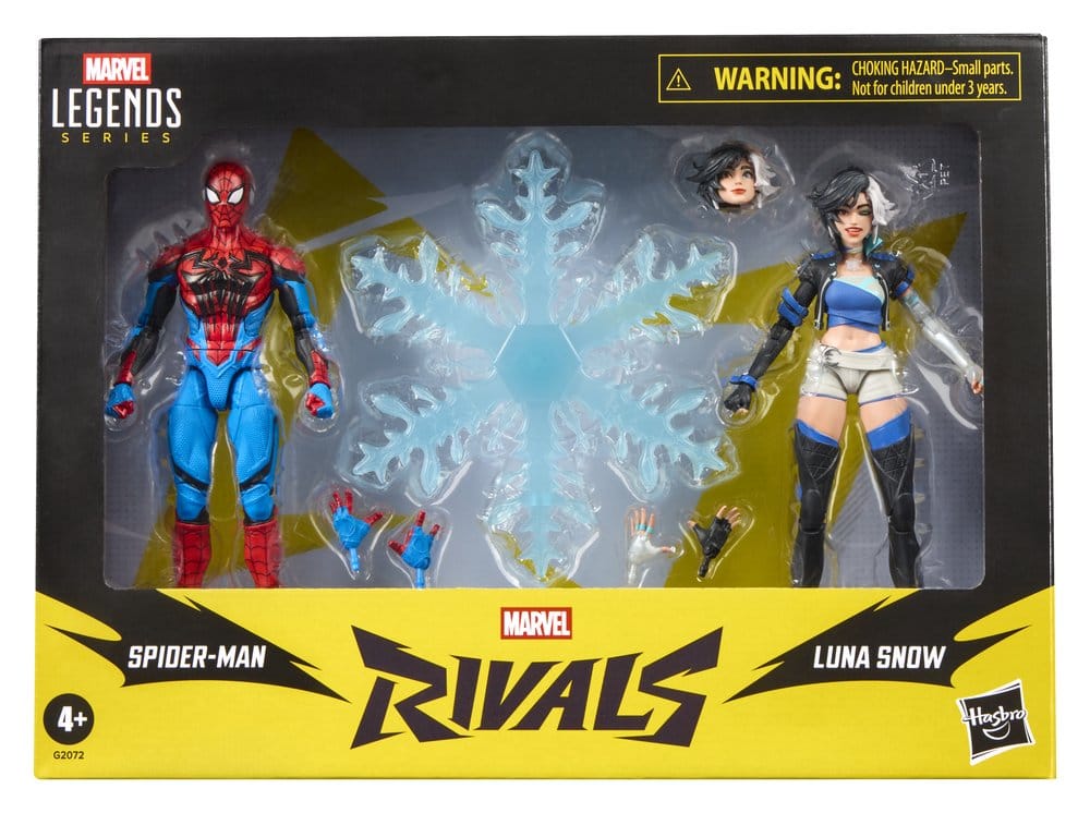 Marvel Rivals Marvel Legends pack 2 figurines Spider-Man & Luna Snow 15 cm
