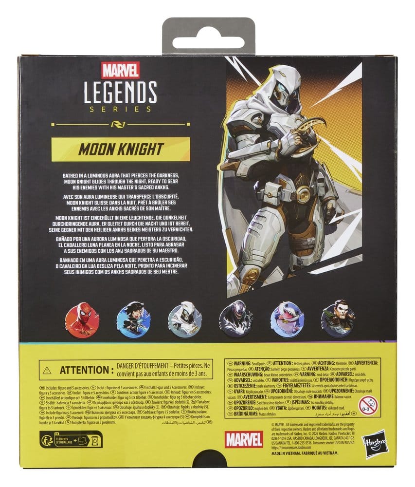 Marvel Rivals Marvel Legends figurine Moon Knight 15 cm