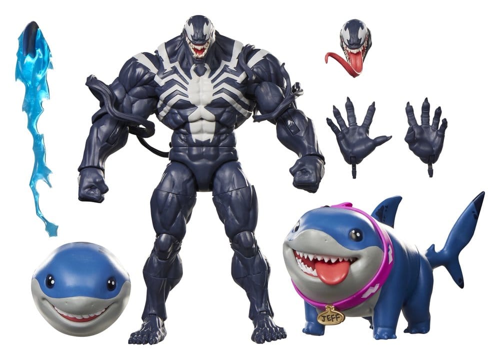 Marvel Rivals Marvel Legends pack 2 figurines Venom & Jeff the Land Shark 15 cm