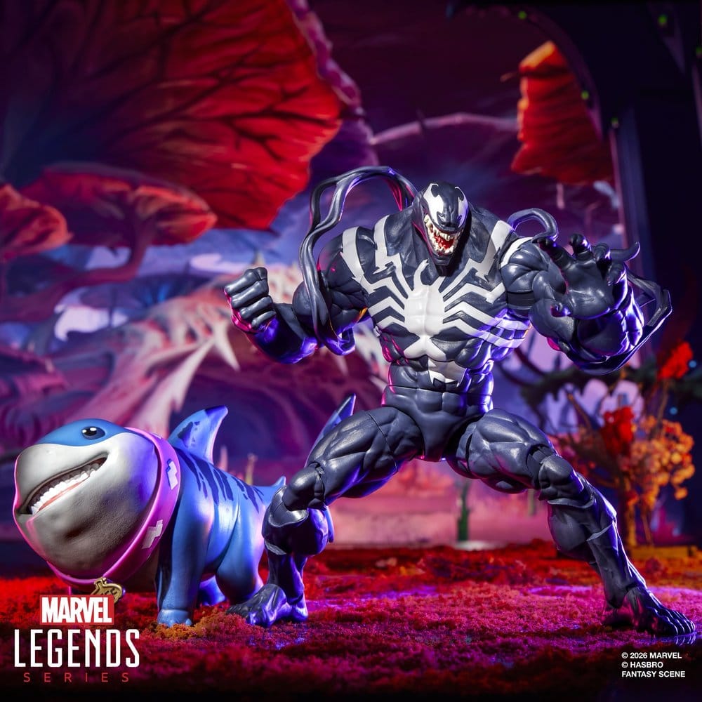 Marvel Rivals Marvel Legends pack 2 figurines Venom & Jeff the Land Shark 15 cm