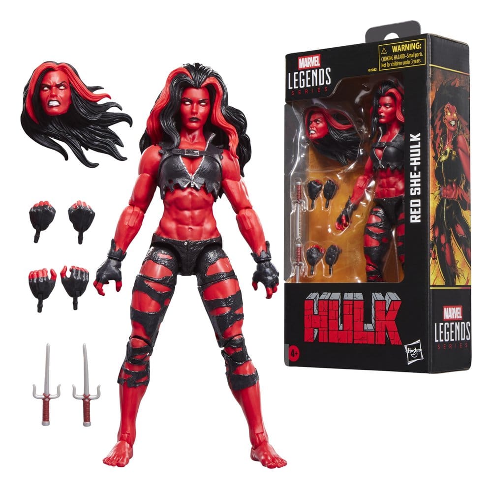 Hulk Marvel Legends figurine Red She-Hulk 15 cm