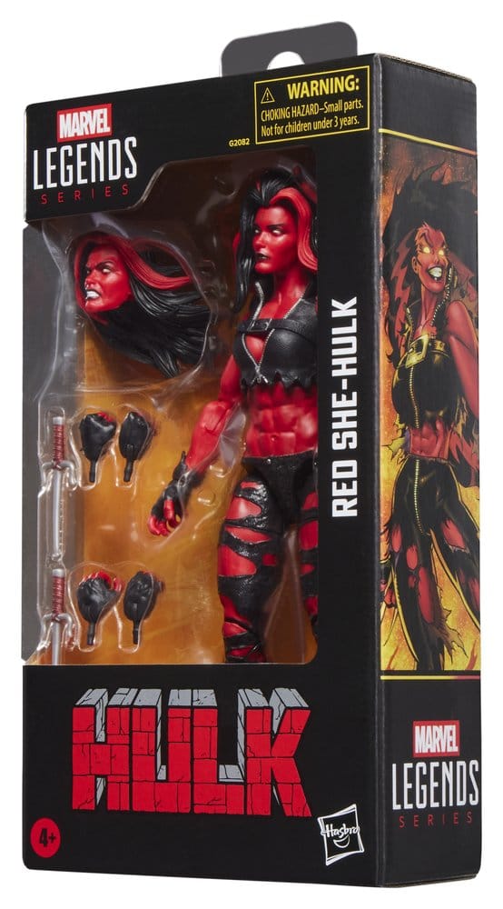 Hulk Marvel Legends figurine Red She-Hulk 15 cm