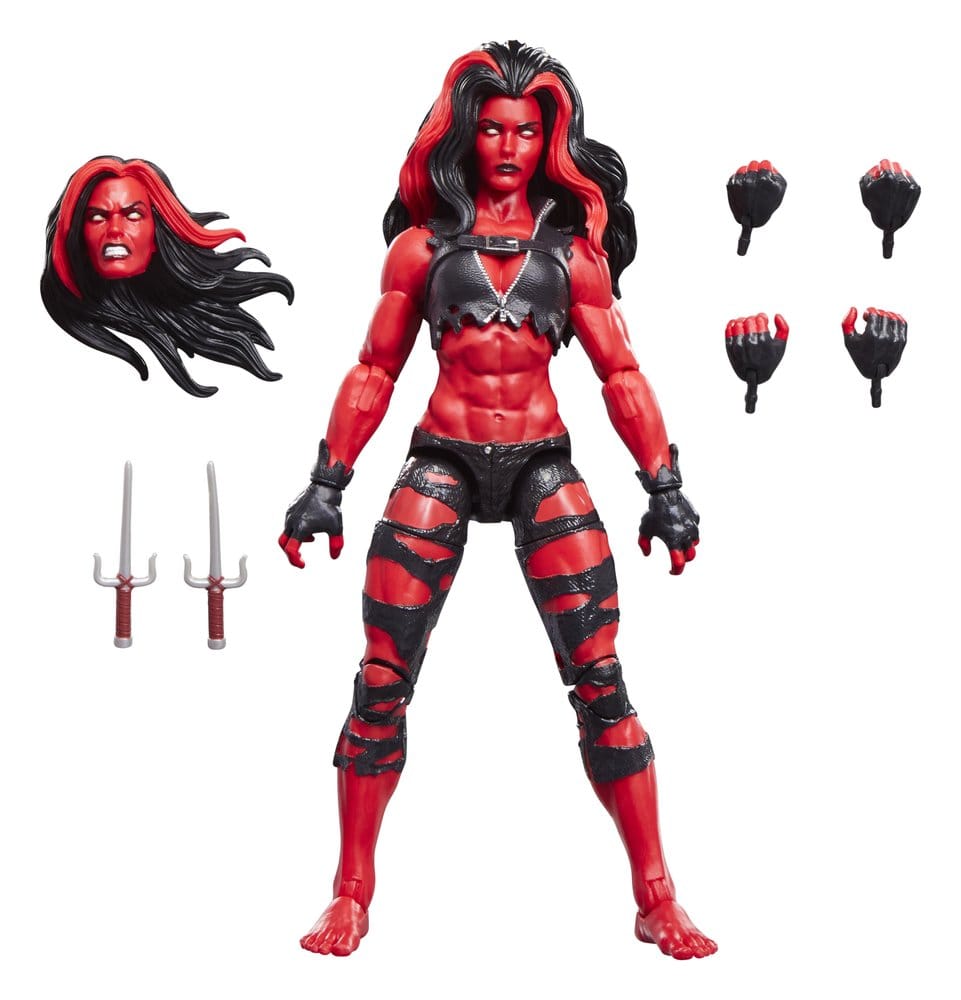 Hulk Marvel Legends figurine Red She-Hulk 15 cm