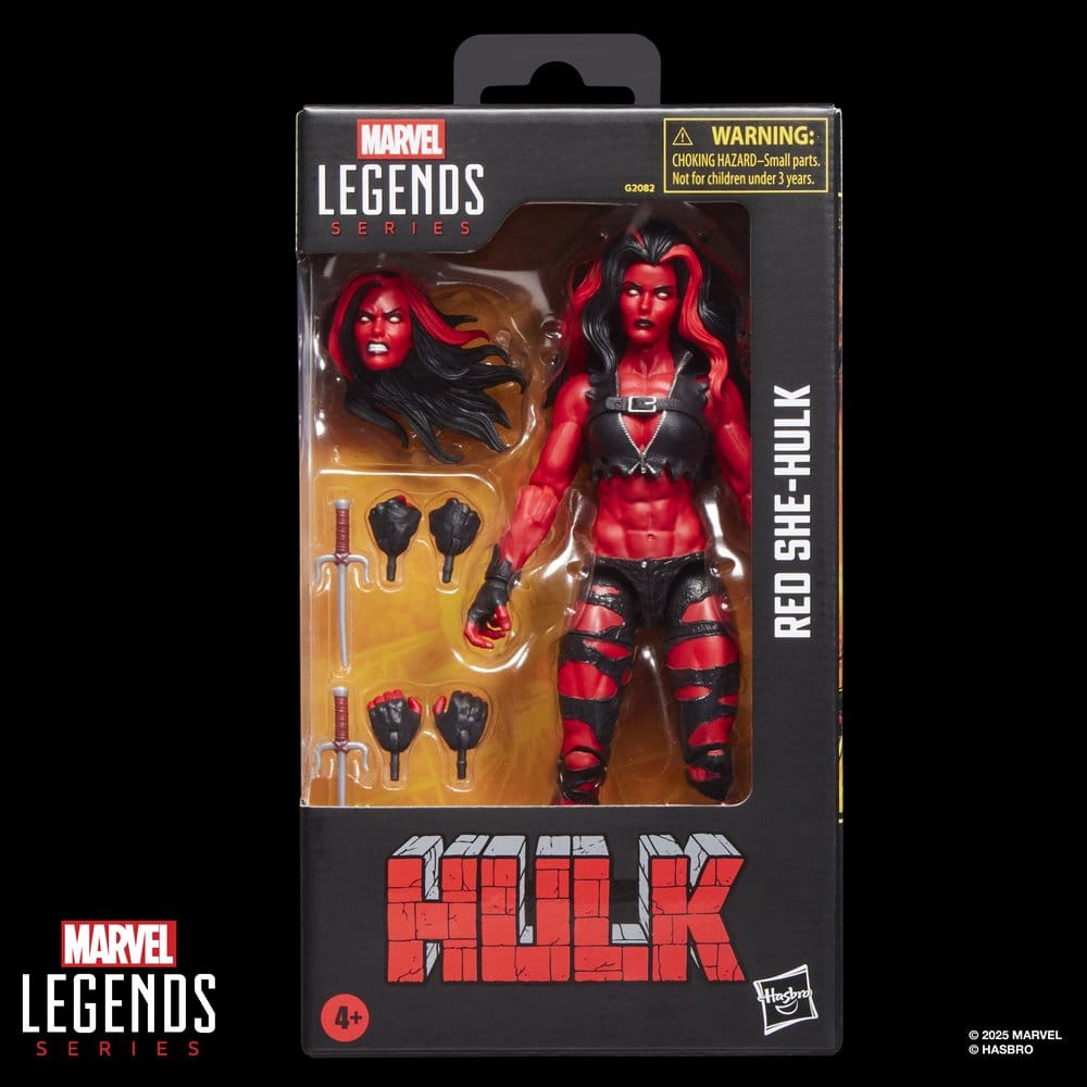 Hulk Marvel Legends figurine Red She-Hulk 15 cm