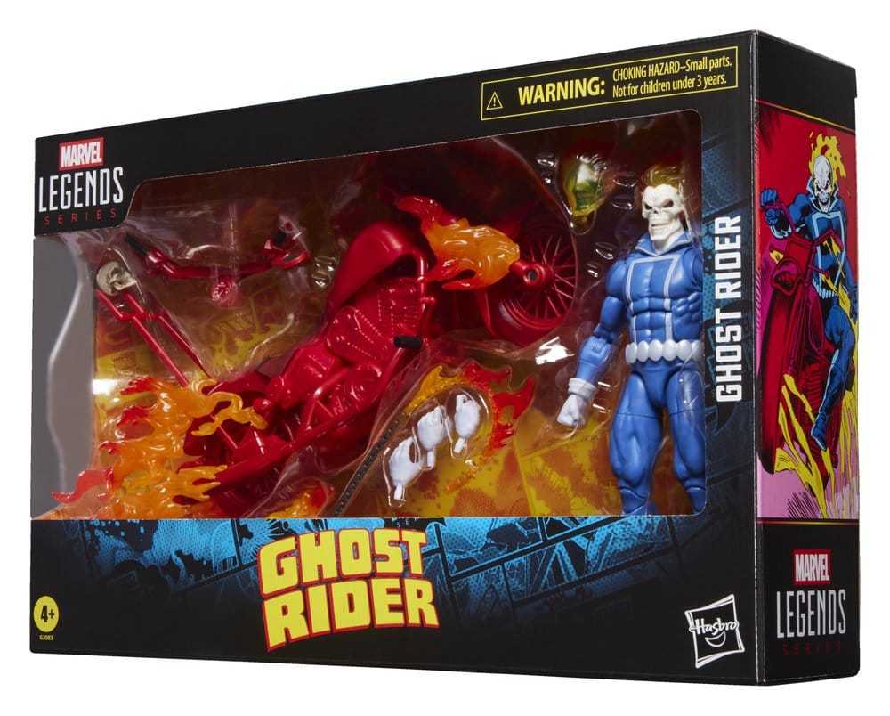 Ghost Rider Marvel Legends figurine Johnny Blaze with Motorcycle 15 cm