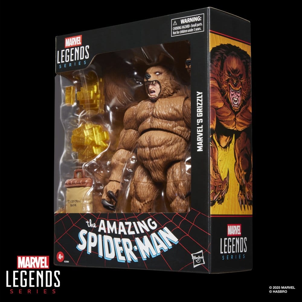 The Amazing Spider-Man Marvel Legends figurine Marvel's Grizzly 15 cm