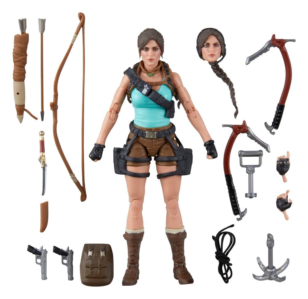 G.I. Joe Classified Series Retro Cardback Collaborative figurine Lara "Tomb Raider" Croft 15 cm