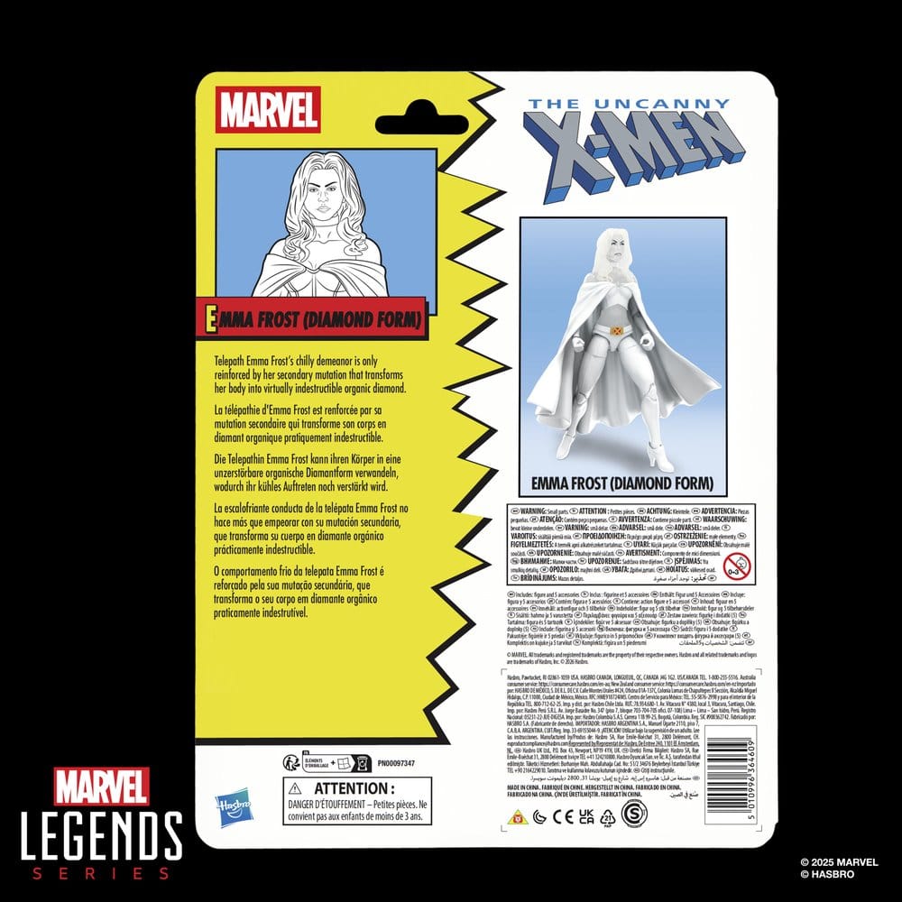 The Uncanny X-Men Marvel Legends figurine Emma Frost (Diamond Form) 15 cm