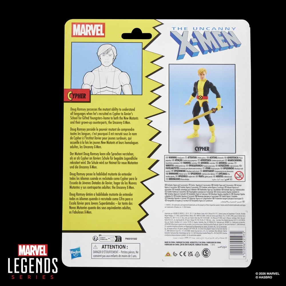 The Uncanny X-Men Marvel Legends figurine Cypher 15 cm