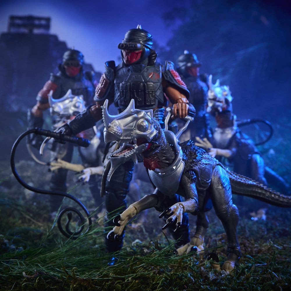 G.I. Joe Classified Series pack 2 figurines #196 Professor Rottclaw & Cobra Deinonychus 15 cm