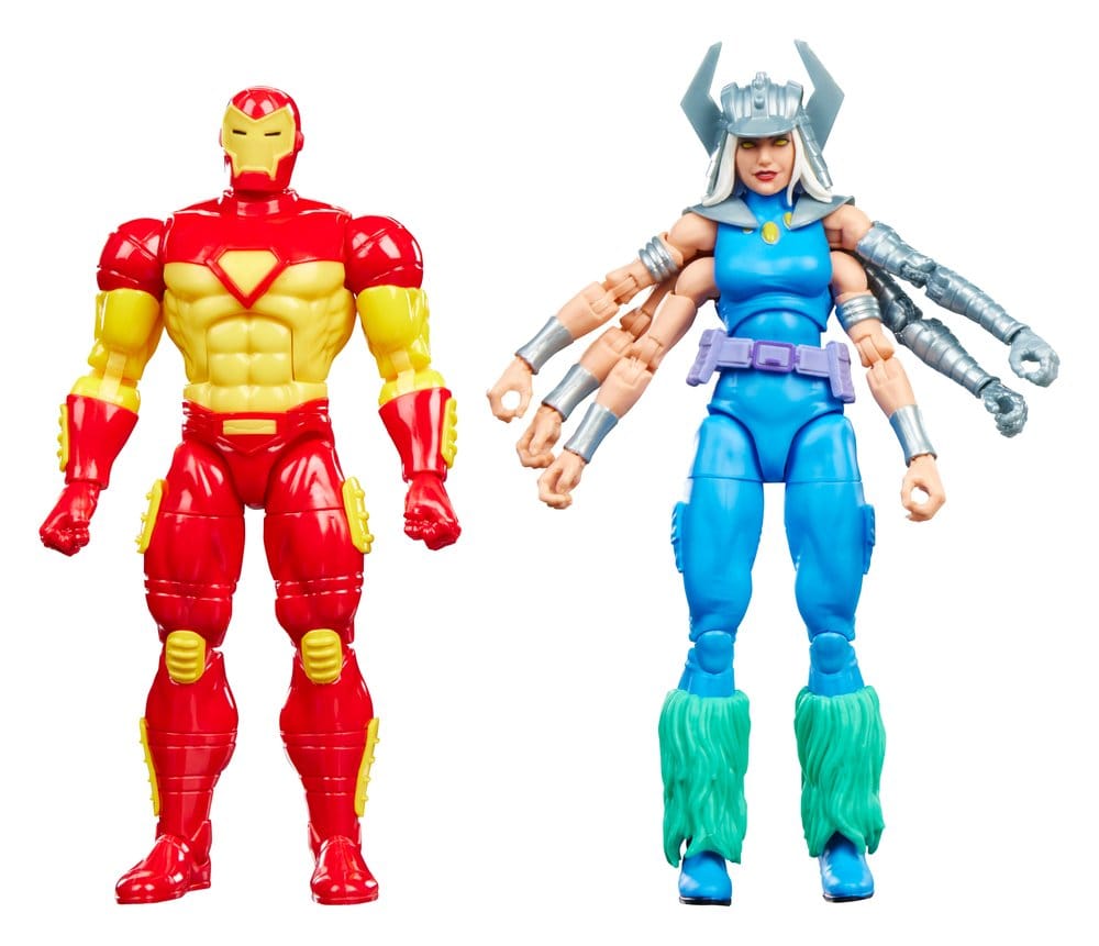 Marvel Games Marvel Legends pack 2 figurines Iron Man & Marvel's Spiral 15 cm
