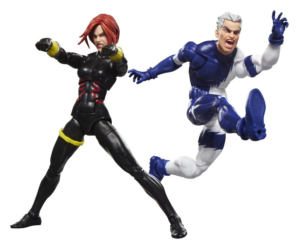 Avengers Marvel Legends pack 2 figurines Black Widow & Quicksilver 15 cm