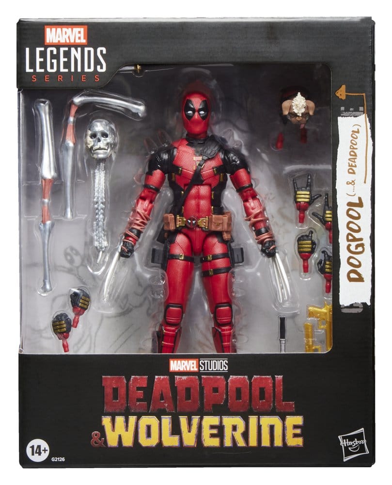 Deadpool & Wolverine Marvel Legends figurine Dogpool & Deadpool 15 cm