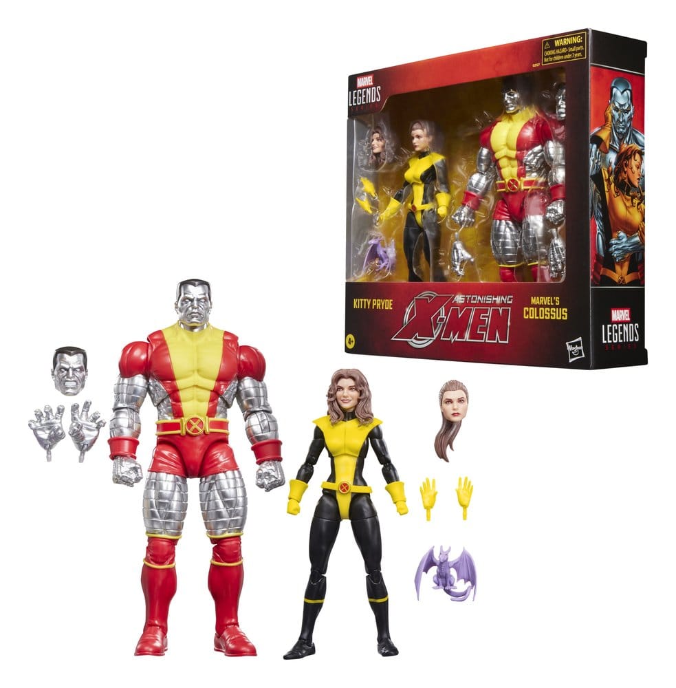 Astonishing X-Men Marvel Legends pack 2 figurines Kitty Pryde & Marvel's Colossus 15 cm