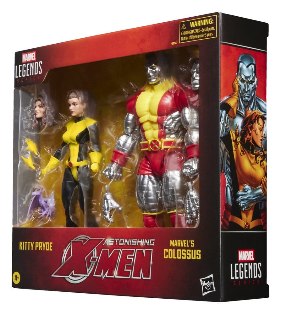 Astonishing X-Men Marvel Legends pack 2 figurines Kitty Pryde & Marvel's Colossus 15 cm