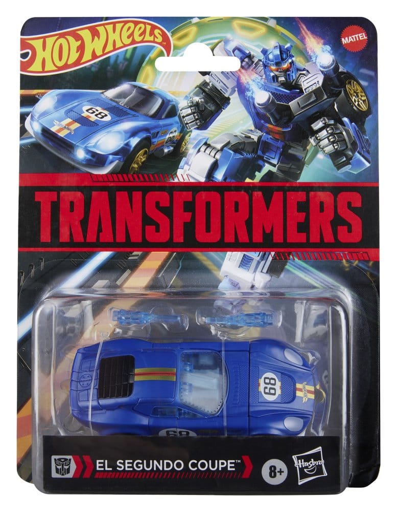 Transformers x Hot Wheels Collaborative Deluxe Class figurine El Segundo Coupe 13 cm