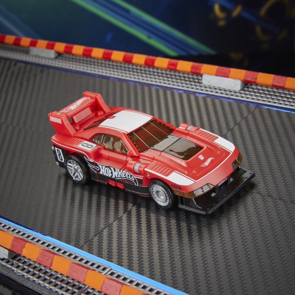 Transformers x Hot Wheels Collaborative Deluxe Class figurine GT-Scorcher 13 cm