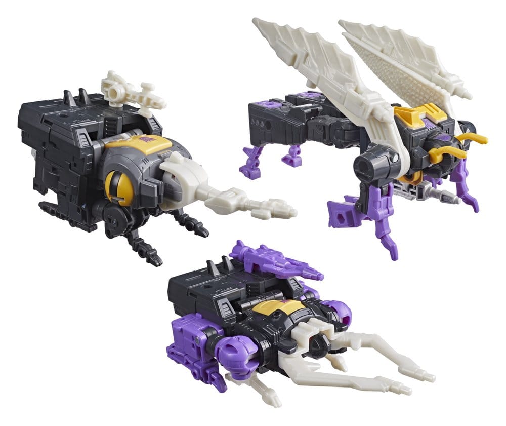 Les Transformers : le film Studio Series Deluxe Class pack 3 figurines Insecticon Bombshell, Shrapnel & Kickback 14 cm