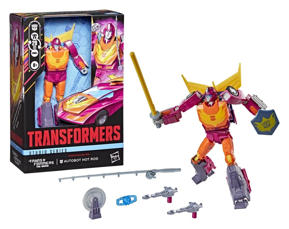 The Transformers: The Movie Studio Series Voyager Class figurine MTMTE Collection: Autobot Hot Rod 14 cm