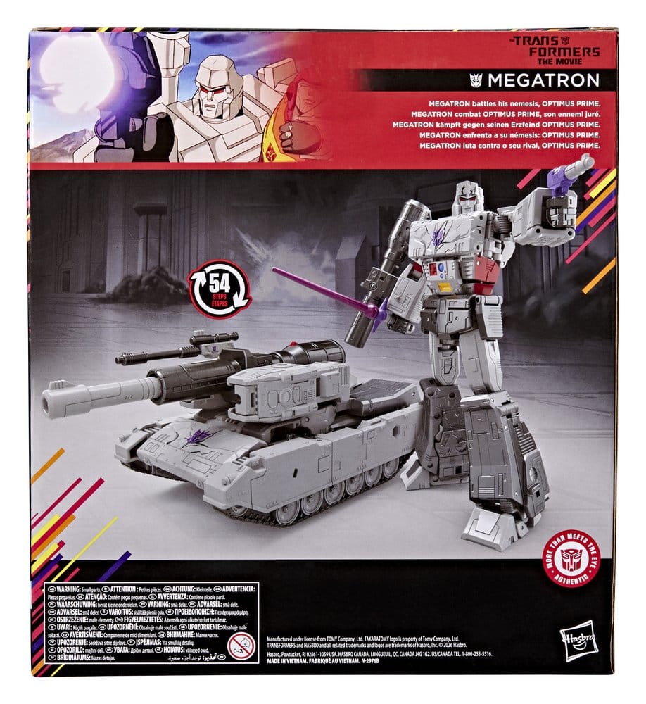The Transformers: The Movie Studio Series Leader Class figurine MTMTE Collection: Megatron 22 cm