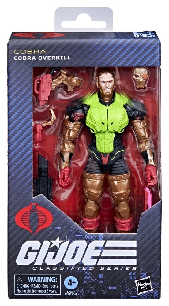 G.I. Joe Classified Series figurine #201 Cobra Overkill 15 cm