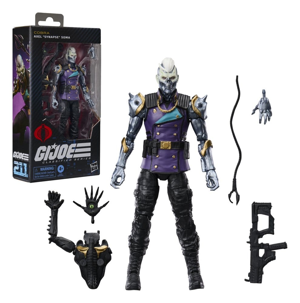 G.I. Joe Classified Series figurine #211 Axel "Synapse" Soma 15 cm