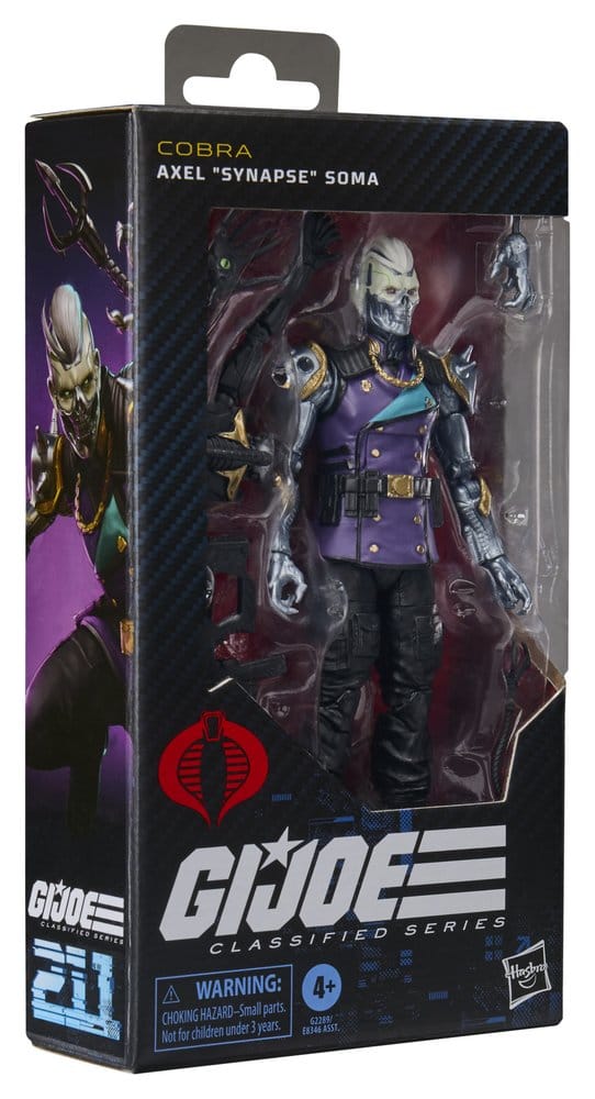 G.I. Joe Classified Series figurine #211 Axel "Synapse" Soma 15 cm