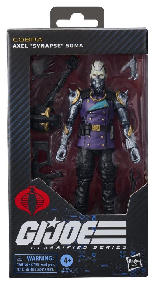 G.I. Joe Classified Series figurine #211 Axel "Synapse" Soma 15 cm