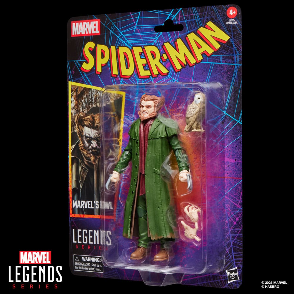 Spider-Man Marvel Legends Retro figurine Marvel's Owl 15 cm