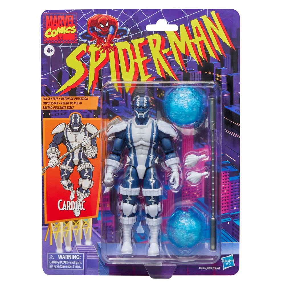 Spider-Man Marvel Legends Retro figurine Cardiac 15 cm