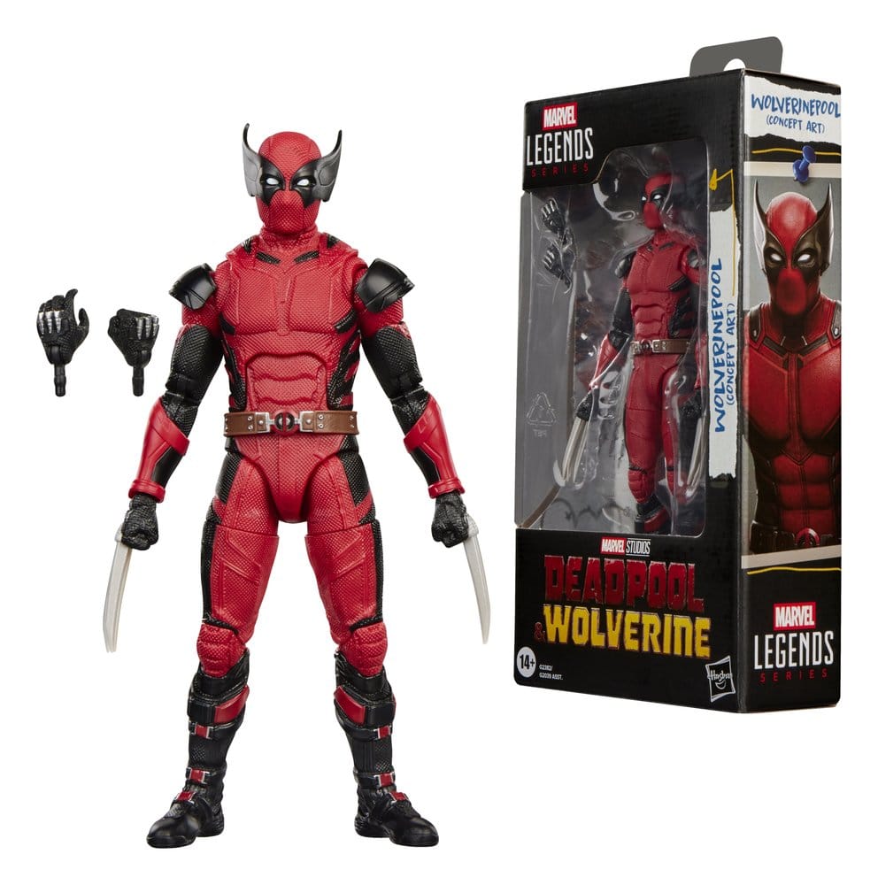 Deadpool & Wolverine Marvel Legends figurine Wolverinepool (Concept Art) 15 cm
