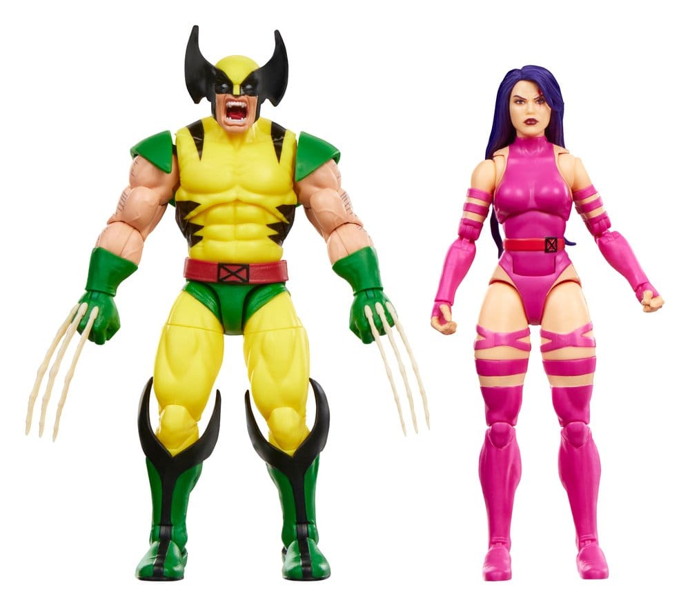 Marvel Games Marvel Legends pack 2 figurines Wolverine & Psylocke 15 cm