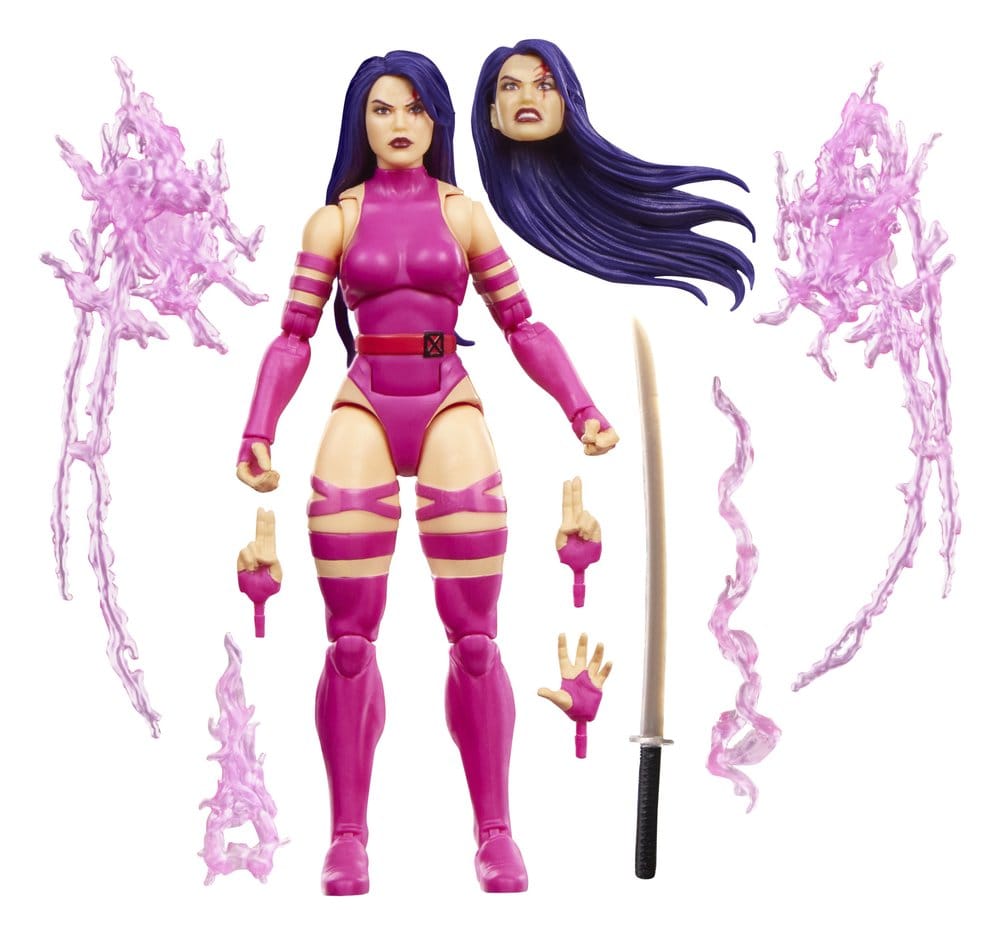 Marvel Games Marvel Legends pack 2 figurines Wolverine & Psylocke 15 cm