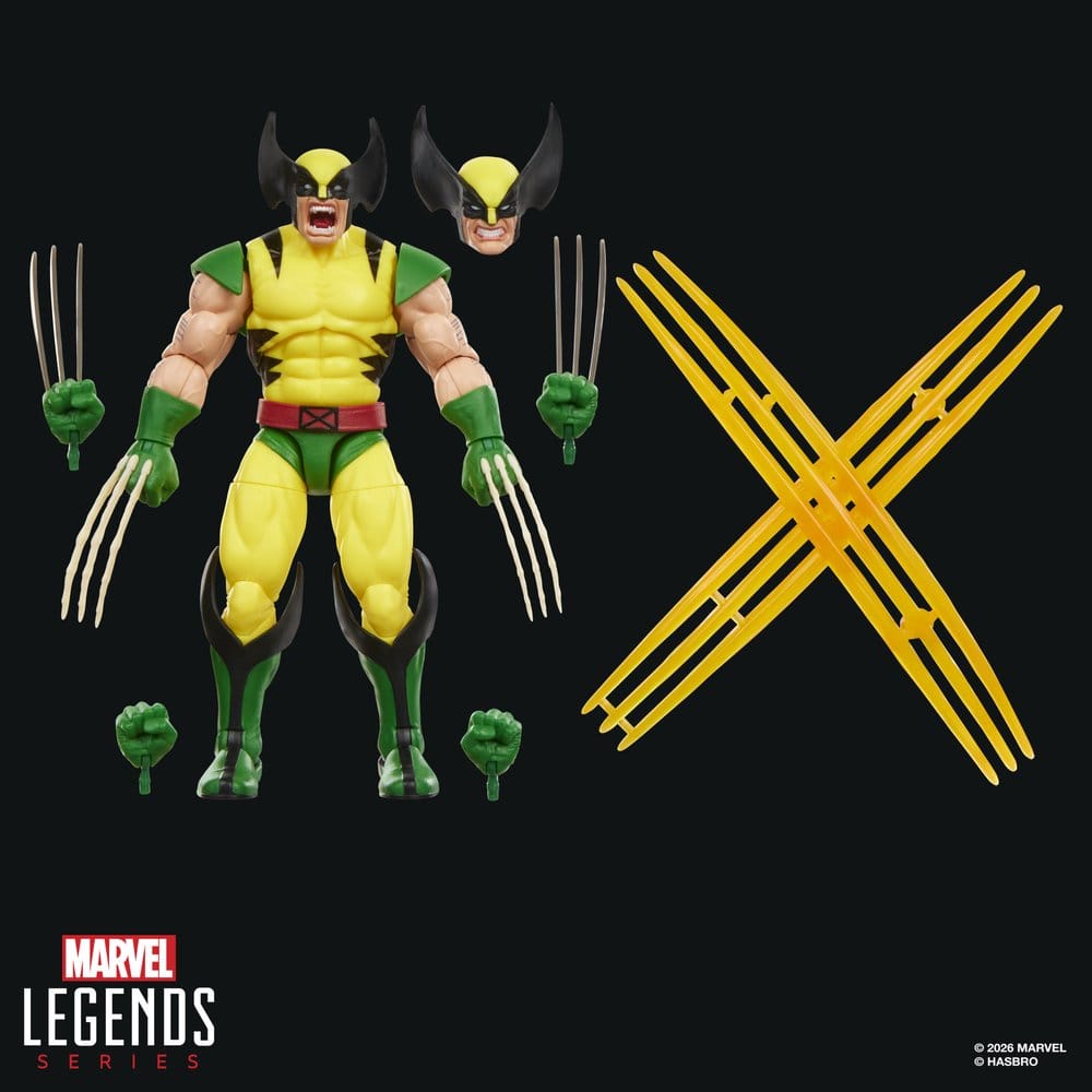 Marvel Games Marvel Legends pack 2 figurines Wolverine & Psylocke 15 cm