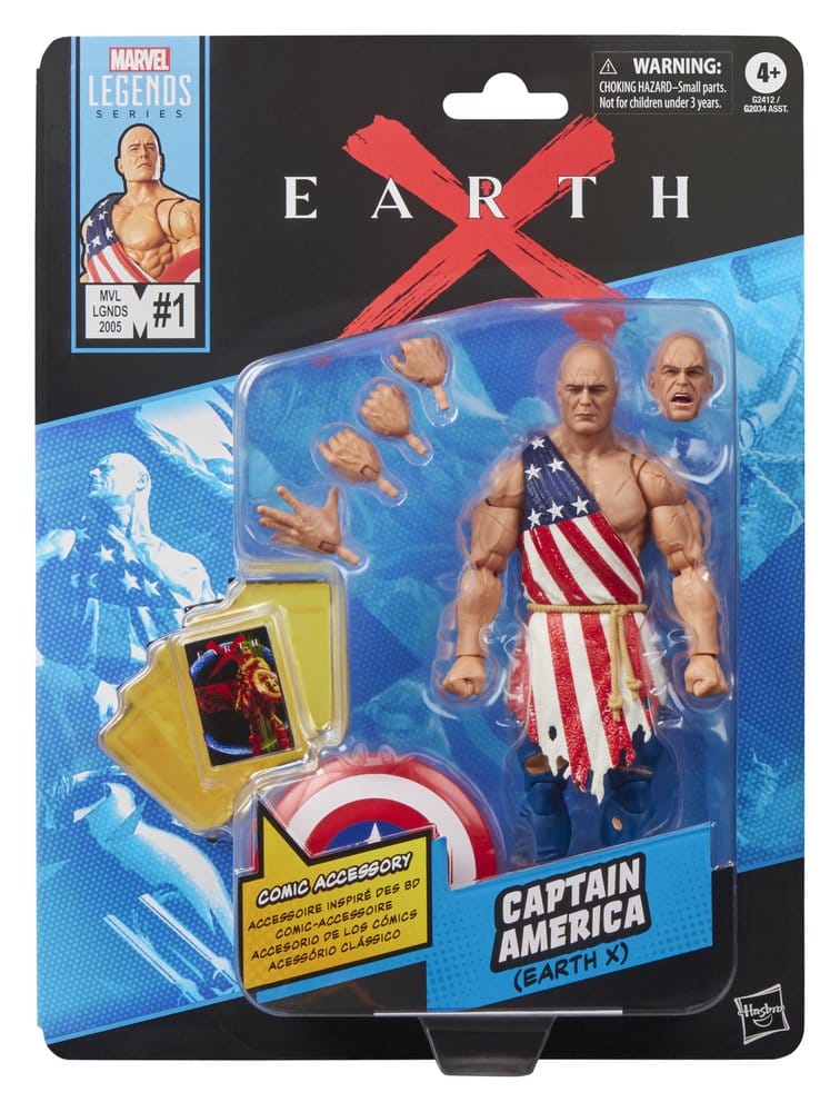 Earth X Marvel Legends figurine Captain America 15 cm