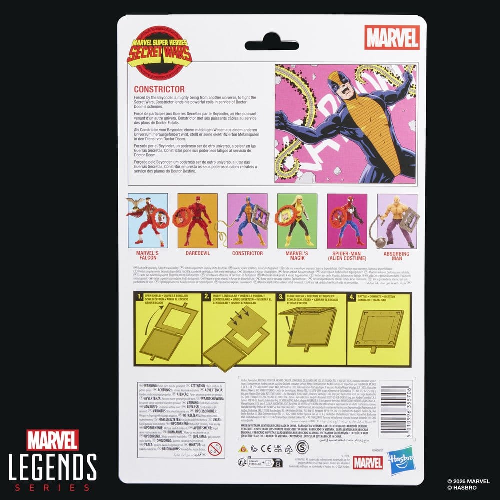 Secret Wars Marvel Legends figurine Constrictor 15 cm