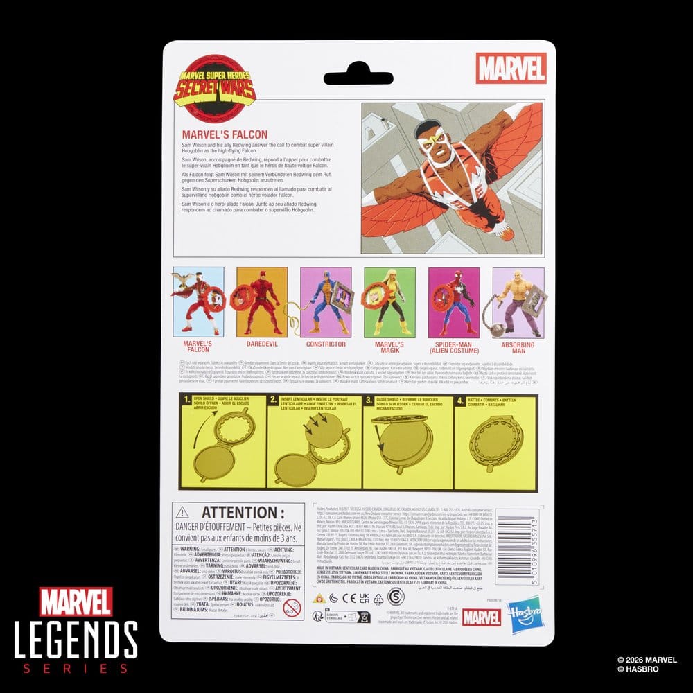 Secret Wars Marvel Legends figurine Falcon 15 cm