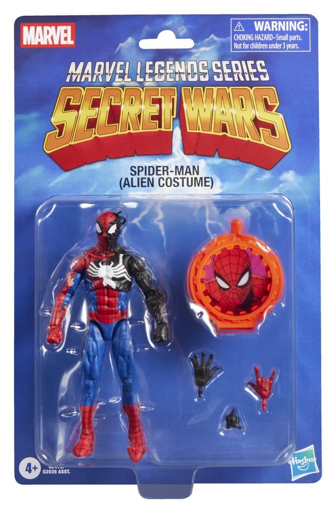 Secret Wars Marvel Legends figurine Spider-Man (Alien Costume) 15 cm