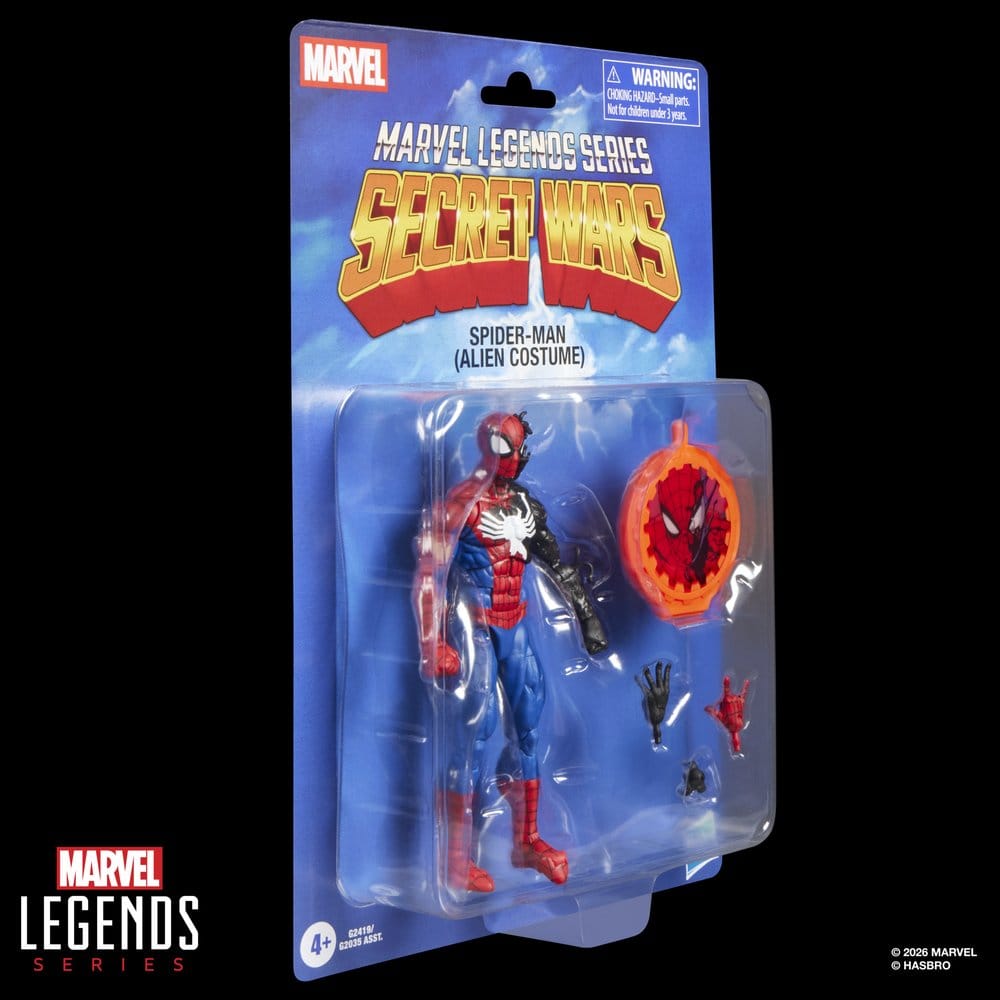 Secret Wars Marvel Legends figurine Spider-Man (Alien Costume) 15 cm