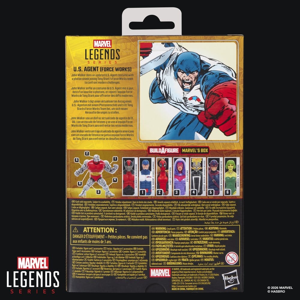 Marvel Legends figurine U.S. Agent (Force Works) (BAF: Marvel's Box) 15 cm